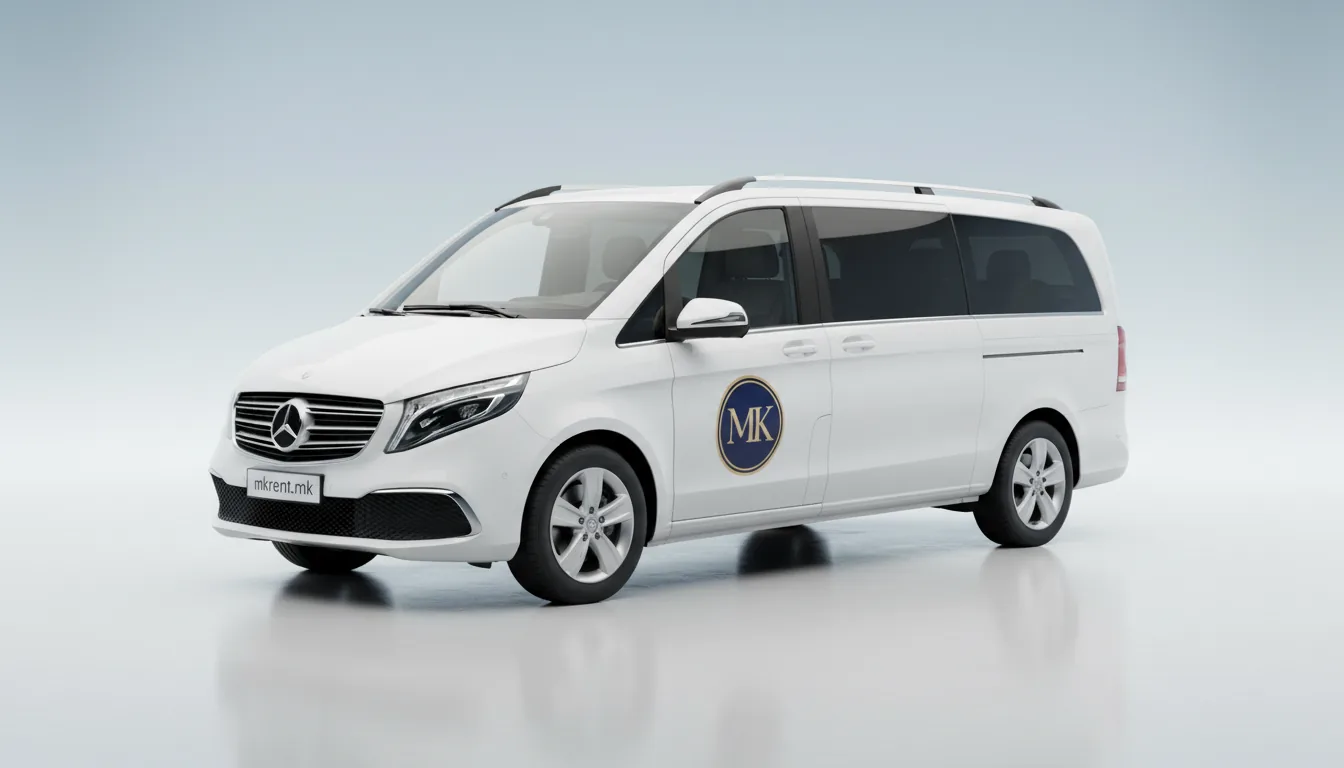Mercedes V-Class undefined — mkrent.mk Van kategorisi kiralık araç